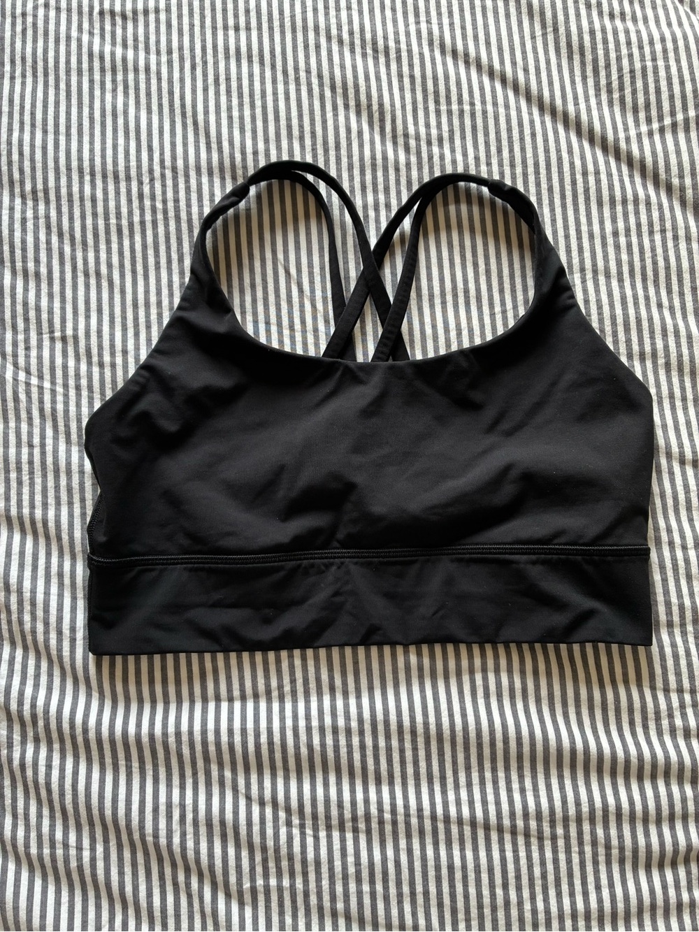 Lululemon Black Energy Bra Size 10
